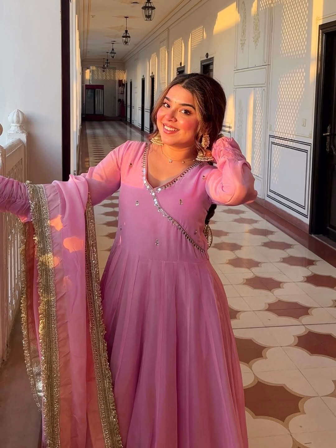 Dilruba Anarkali Set