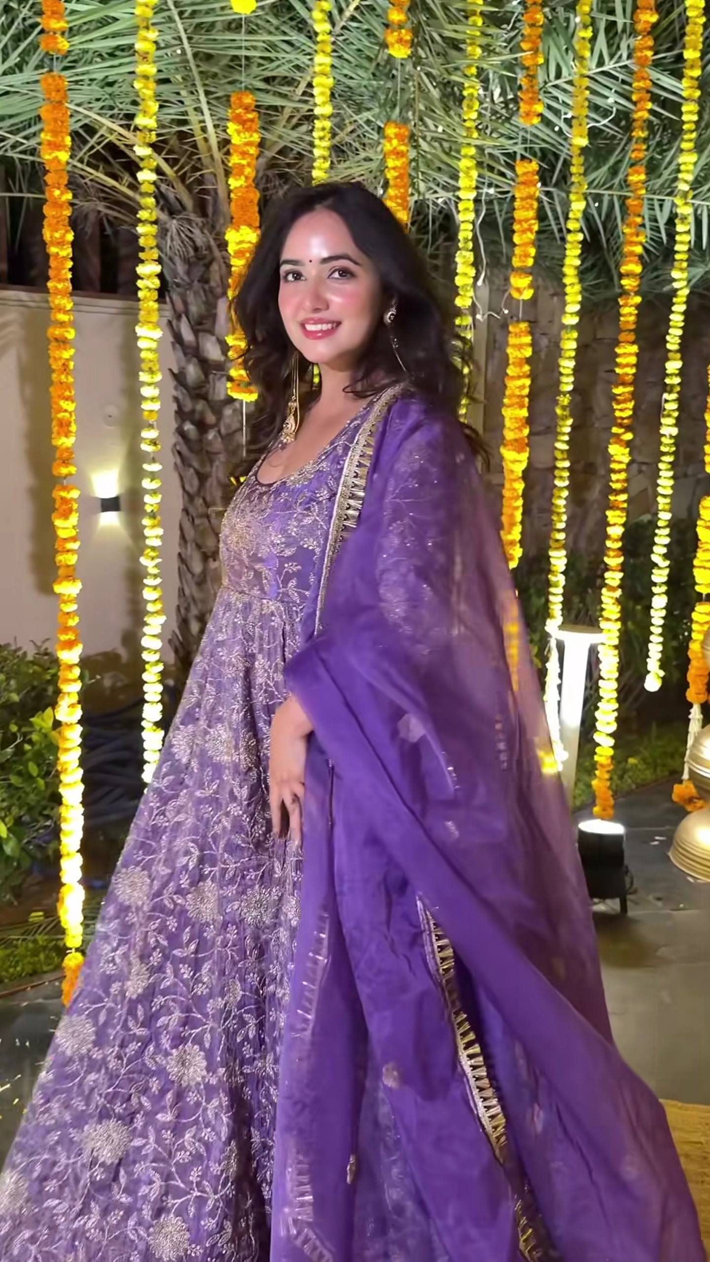 A Royal Amethyst Dream, Woven in Timeless Grace